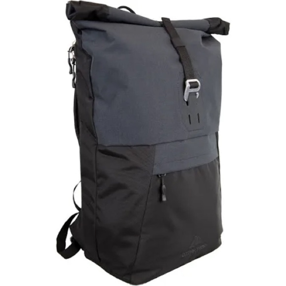 Ozark Trail Bell Mountain  Roll Top Daypack in black